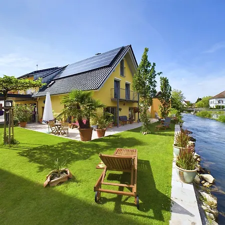 Ferienwohnung, 1-Zimmer, 1-3 Personen, 31 Qm, Mit Balkon, In Ruhige Lage, Direkt An Der Aach Singen Exterior photo
